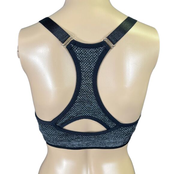 Kali and Win Womens Sports Bra Seamless Racerback Light Support Black Med Large - Picture 5 of 8